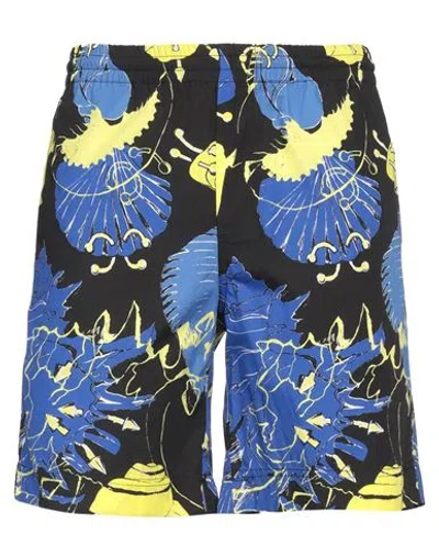 Msgm Man Shorts & Bermuda Shorts Black Size 30 Cotton