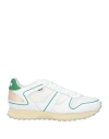 Msgm Man Sneakers White Size 9 Textile Fibers In White