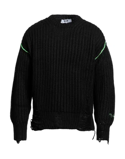 Msgm Sweaters In Black