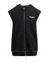 Msgm Man Sweatshirt Black Size L Cotton In Black
