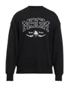 Msgm Sweatshirts In Black