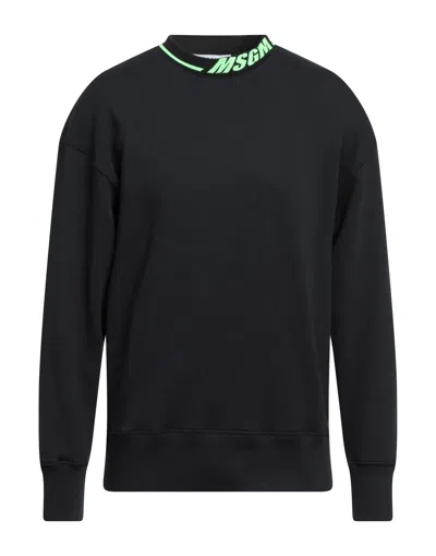 Msgm Sweatshirts In Black