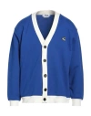 Msgm Man Sweatshirt Blue Size Xl Cotton In Blue