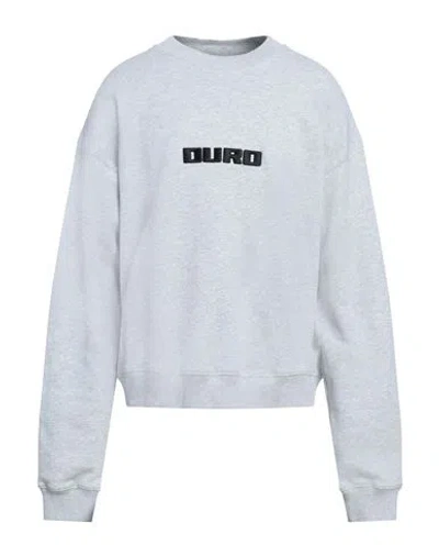 Msgm Man Sweatshirt Light Grey Size M Cotton