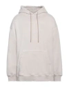 Msgm Man Sweatshirt Light Grey Size Xl Cotton