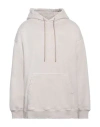 Msgm Hooded Sweater Front Pocket In Grey