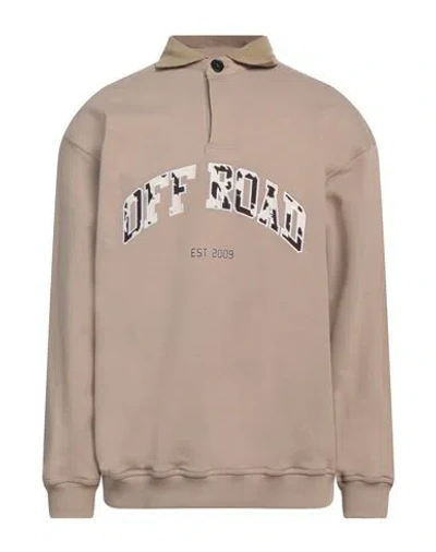 Msgm Man Sweatshirt Sand Size M Cotton In Beige