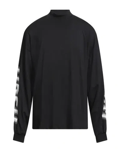 Msgm Man T-shirt Black Size M Cotton