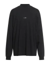 Msgm Man T-shirt Black Size Xl Cotton