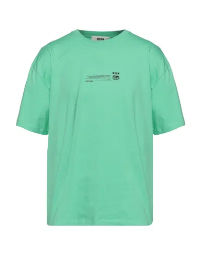 Msgm T-shirts In Green
