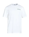 Msgm Man T-shirt White Size L Cotton In White