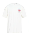 Msgm Man T-shirt White Size L Cotton In White