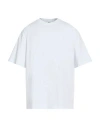 Msgm Man T-shirt White Size M Cotton In White