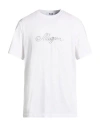 Msgm Man T-shirt White Size Xl Cotton