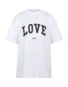 Msgm Man T-shirt White Size L Cotton