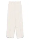 Msgm Pants In Neutrals