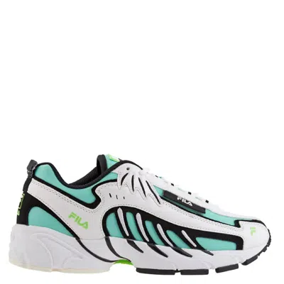 MSGM MEN'S X FILA SNEAKERS IN GREEN