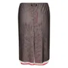 Msgm Mesh Gonna Skirt In Multi