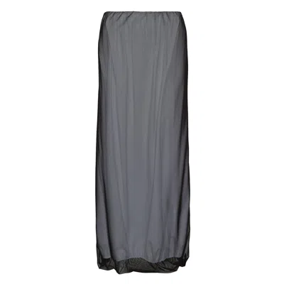 Msgm Mesh Gonna Skirt In Multi