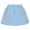 Msgm Micro Check Skorts