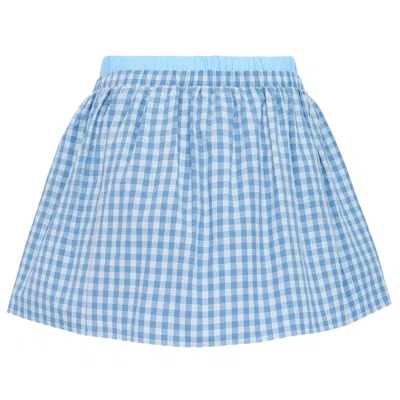 Msgm Micro Check Skorts