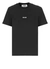 Msgm T-shirts And Polos Black In Black