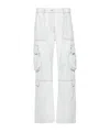 Msgm Mid-rise Straight-leg Jeans In White