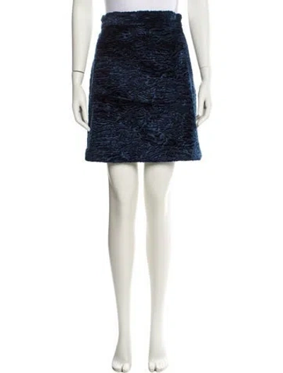 Pre-owned Msgm Mini Skirt In Multi