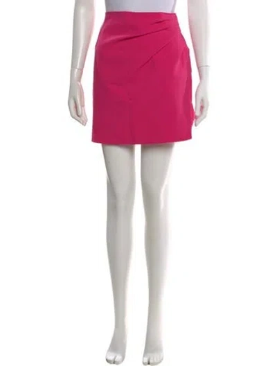 Pre-owned Msgm Mini Skirt In Pink