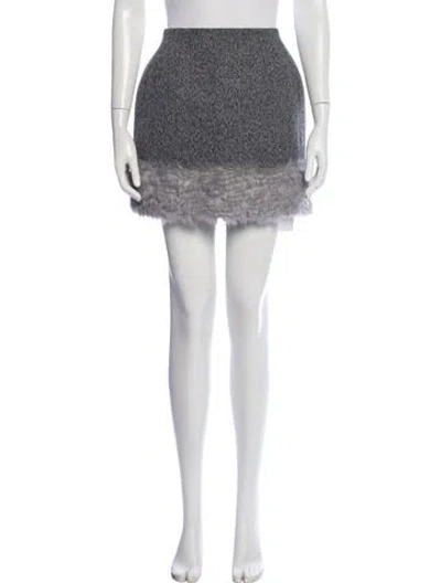 Pre-owned Msgm Mini Skirt W/ Tags In Multi