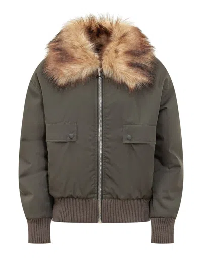Msgm Modern Designer Jacket In Blue
