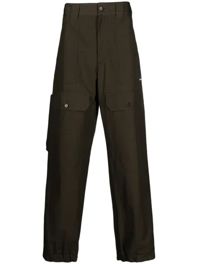 Msgm Trousers Green
