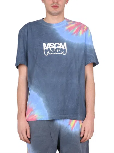 Msgm X Butter Studio T Shirt In Multicolor