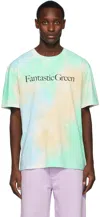 Msgm "fantastic Green" T-shirt In Green