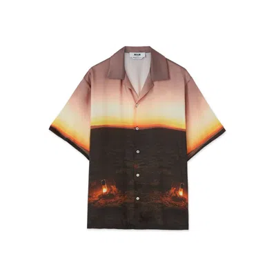 Msgm Multicolor Polyester Blouse