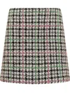 Msgm Skirt In Grey