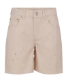 Msgm Multi-pocket Shorts In Brown