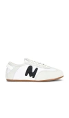 Msgm New Retro Super Light Sneaker In White