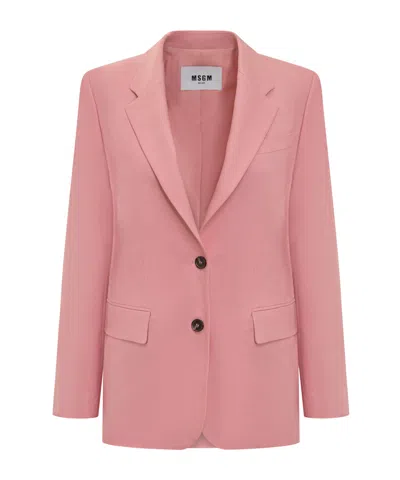 MSGM MSGM SINGLE-BREASTED BLAZER