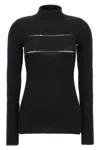 Msgm Knitwear Sweater Organza Insert
