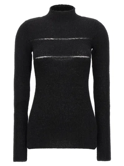MSGM MSGM ORGANZA INSERT SWEATER
