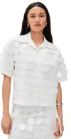 Msgm Paillette-embellished Shirt