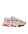 Msgm Panelled Low-top Sneakers In Multicolor