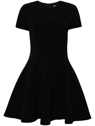 Msgm Panelled Mini Dress In Red