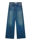 Msgm Trousers In Blue