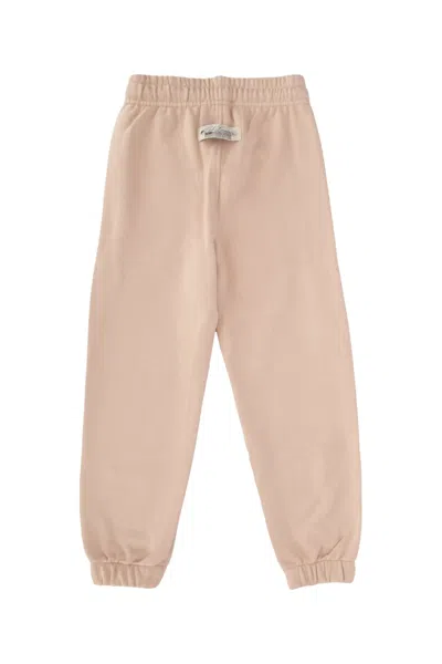 Msgm Kids' Pantalone In Beige