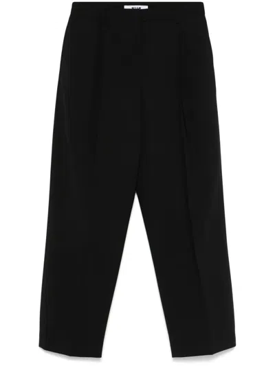 Msgm Trousers In Black