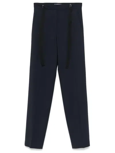 Msgm Trousers In Black