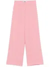 Msgm High-rise Cropped Trousers