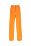 Msgm High-waist Straight-leg Trousers